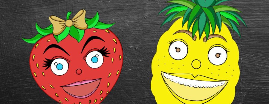 La Piña que quería ser fresa
