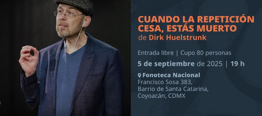 Cuando la repetición cesa, estás muerto de Dirk Huelstrunk
