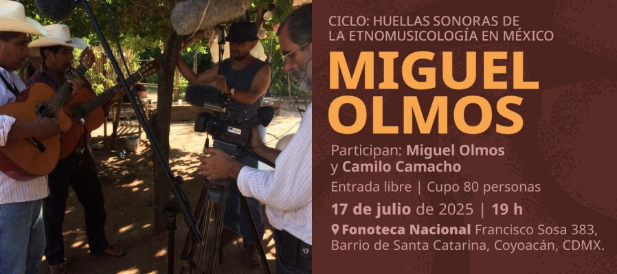 Charla con Miguel Olmos