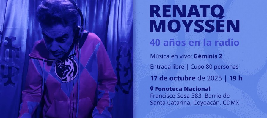 Renato Moyssén 40 años en la radio