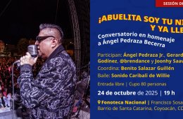 ¡Abuelita soy tu nieto, y ya llegué!