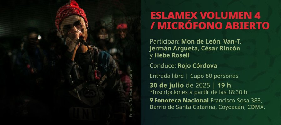 eSlamex Volumen 4 / Micrófono abierto