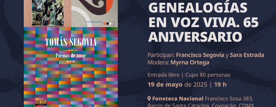 Genealogías en Voz Viva. 65 aniversario.