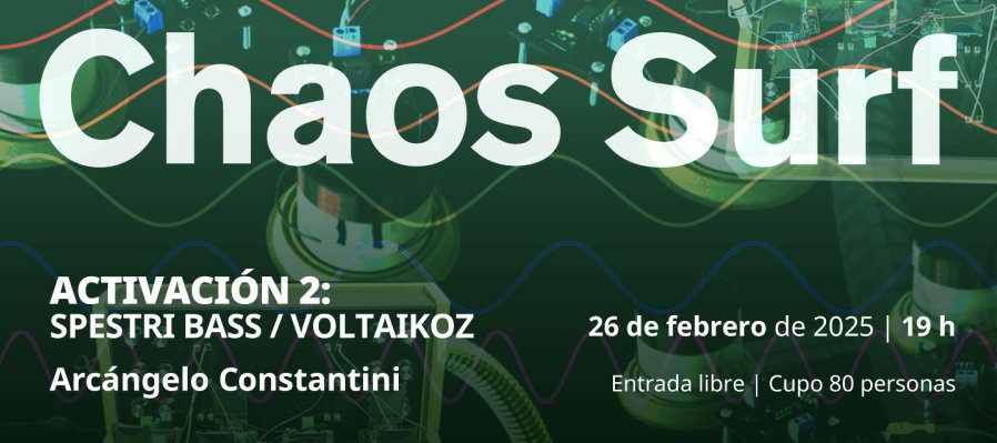 Performance sonoro Chaos Surf