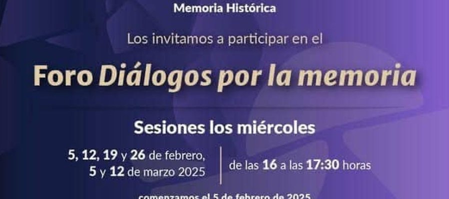 Foro Diálogos por la memoria
