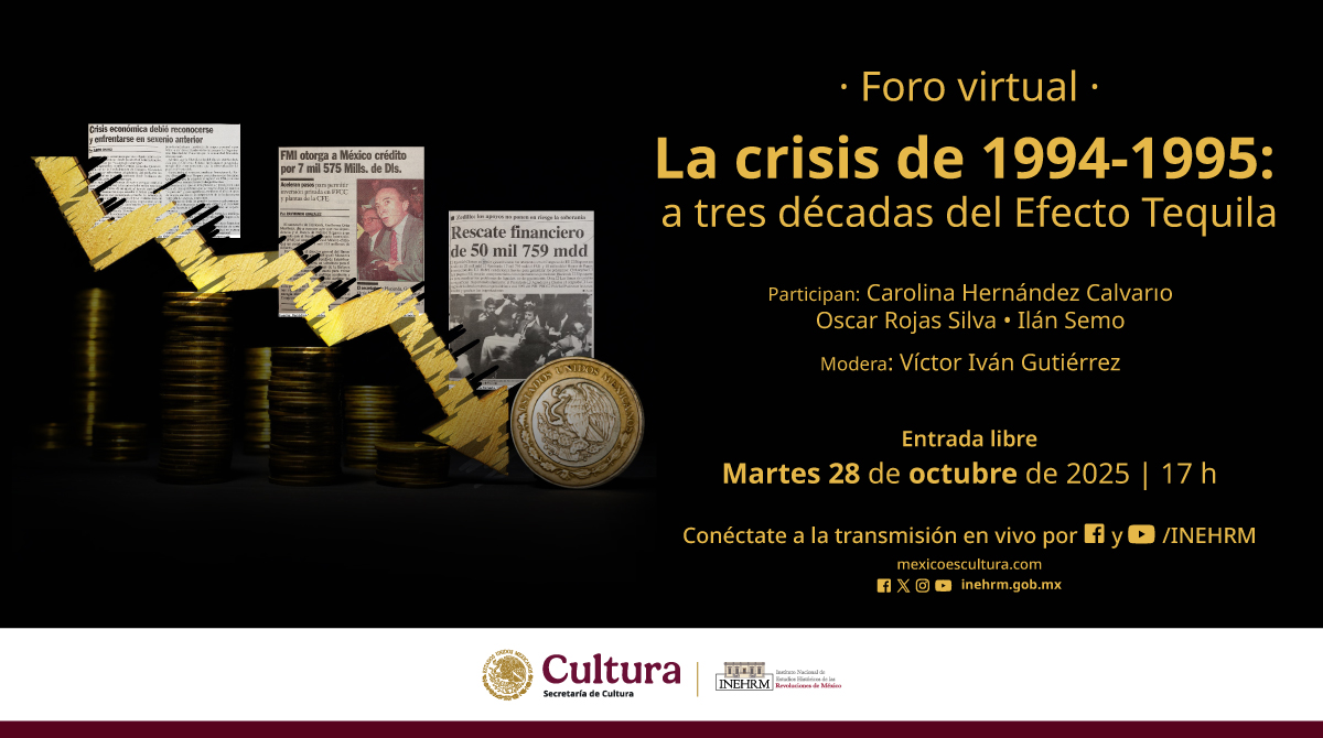 Imagen muestra de la actividad La crisis de 1994-1995, a tres décadas del efecto tequila