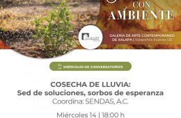 Imagen muestra de la actividad: COSECHA DE LLUVIA: Sed de soluciones, sorbos de esperanza.