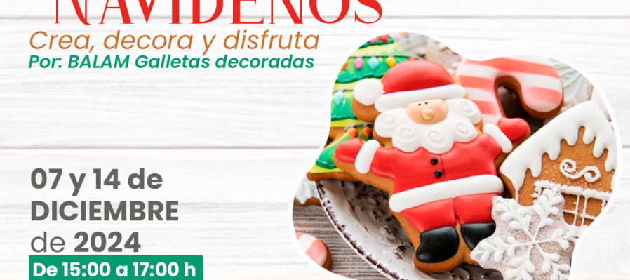 Galletas Decoradas con Motivos Navideños