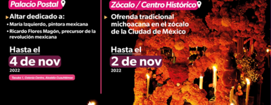 Altares Tradicionales Michoacanos en la Ciudad de México