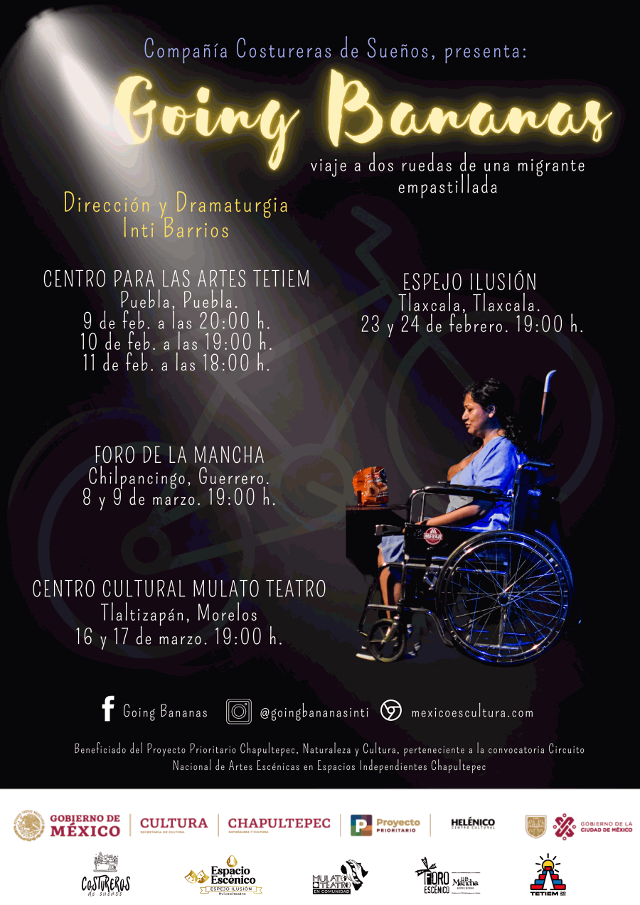 Imagen muestra de Going Bananas, viaje a dos ruedas de una migrante empastillada