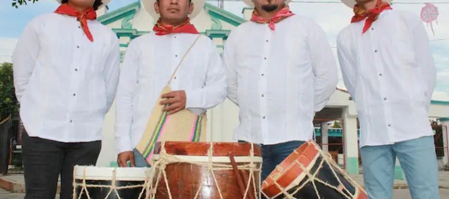 Música tradicional de tambor y flauta de carrizo de Chiapa de Corzo