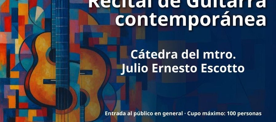 Recital de guitarra contemporánea