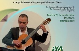 Imagen muestra de la actividad: Guitarra Clásica
