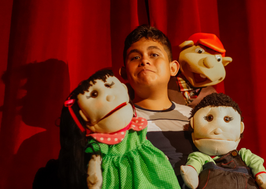 Imagen muestra de la actividad Héctor Jr. y sus títeres