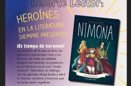 Imagen muestra de la actividad Resorte Lector: heroínes en la literatura, siempre prese...