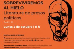 Imagen muestra de la actividad: Sobreviviremos al Hielo. Literatura de presos polítcos.