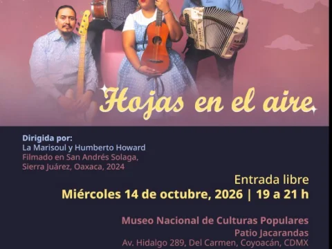 Hojas en el aire