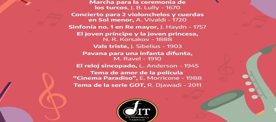 Viaje en el tiempo / Concierto de la Orquesta Filarmónica Tampico
