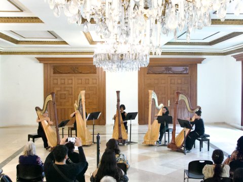 Concierto del Ensamble de arpas