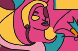 Imagen muestra de la actividad Ilustración de visibilización lésbica