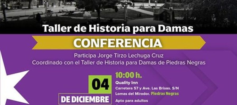 Taller de historia para damas