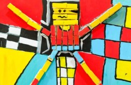 Imagen muestra de la actividad Artes plásticas para niñxs