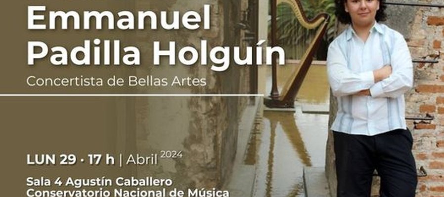 Concierto de Arpa: Emmauel Padilla