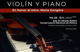 Imagen muestra de la actividad Gala de Violín y piano