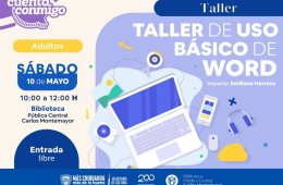 Imagen muestra de la actividad Taller de uso básico de word