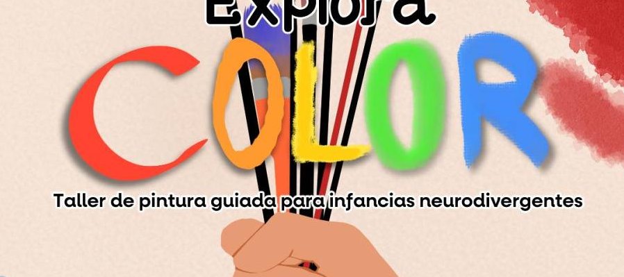 Taller de pintura guiada para infancias neurodivergentes