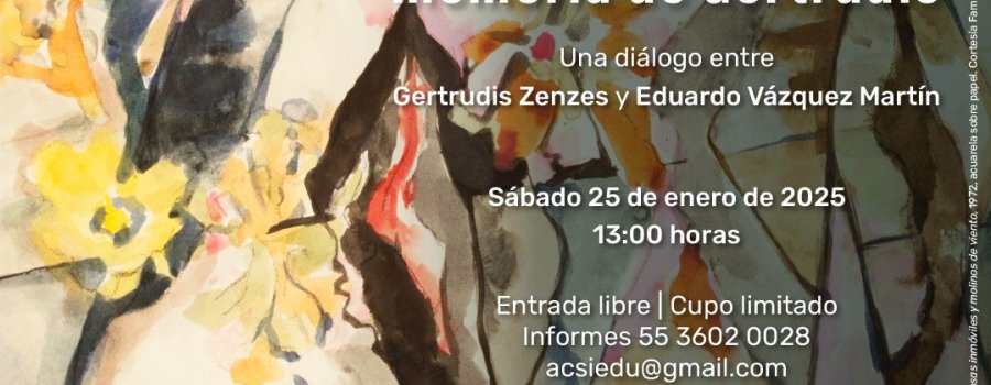 Ernesto en la memoria de Gertrudis
