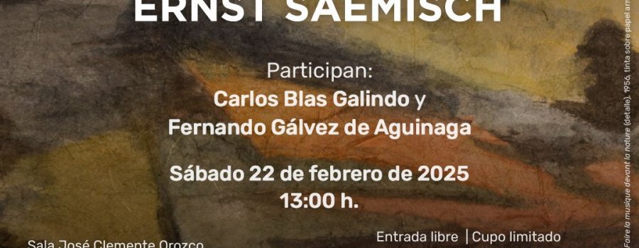 Reflexiones en torno a la estética y los procesos creativos de Ernst Saemisch