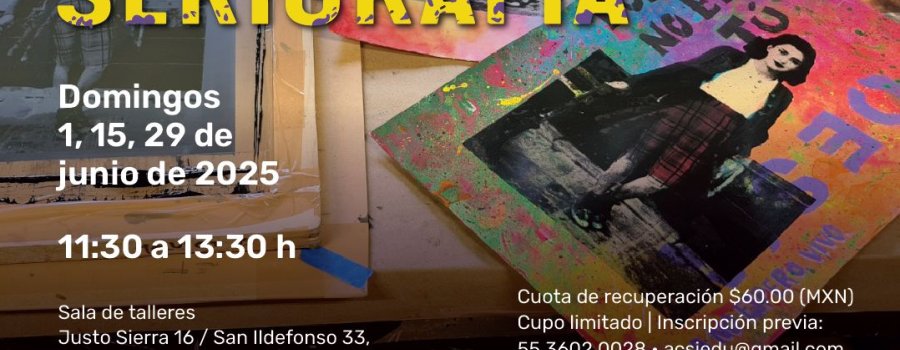 Intervención en serigrafía