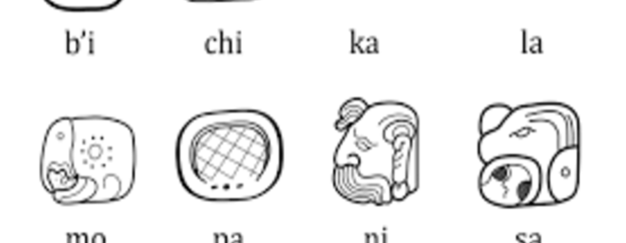 Aprendiendo la escritura maya