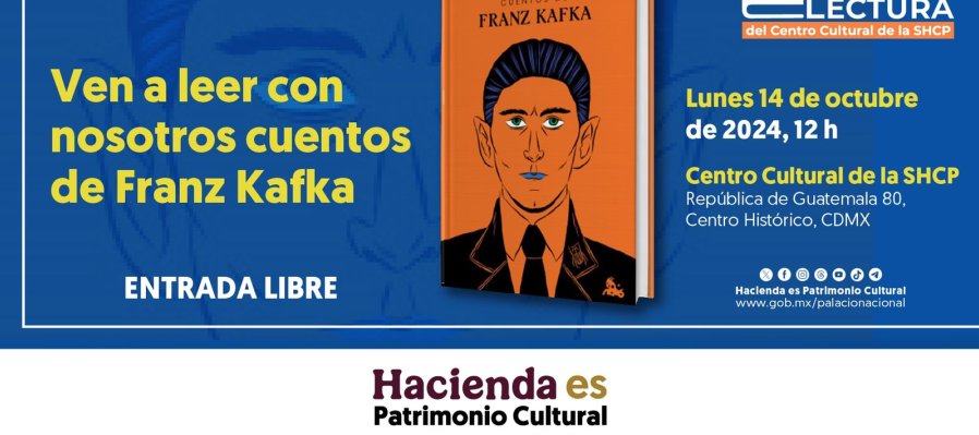 Club de lectura de la SHCP | Cuentos de Franz Kafka