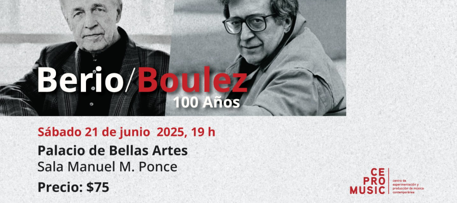 Berio/Boulez 100 Años II