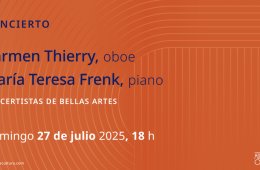 Imagen muestra de la actividad Carmen Thierry, oboe y María Teresa Frenk, piano
