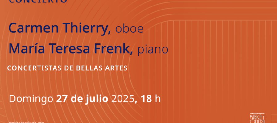 Carmen Thierry, oboe y María Teresa Frenk, piano