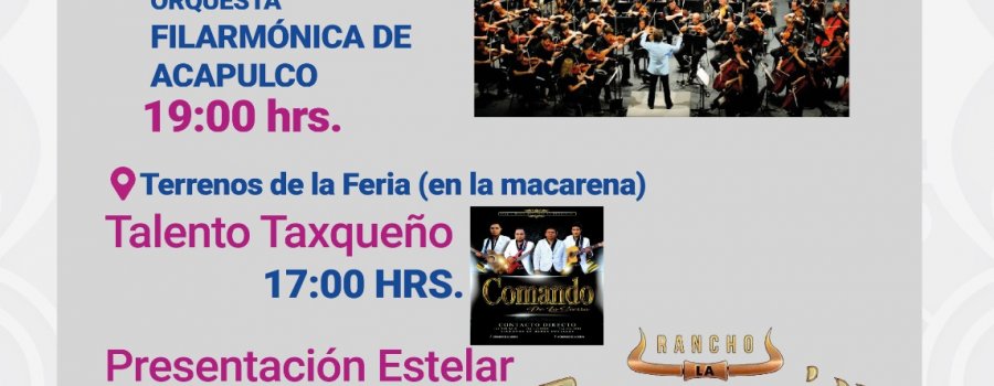 Orquesta Filarmónica de Acapulco en Taxco