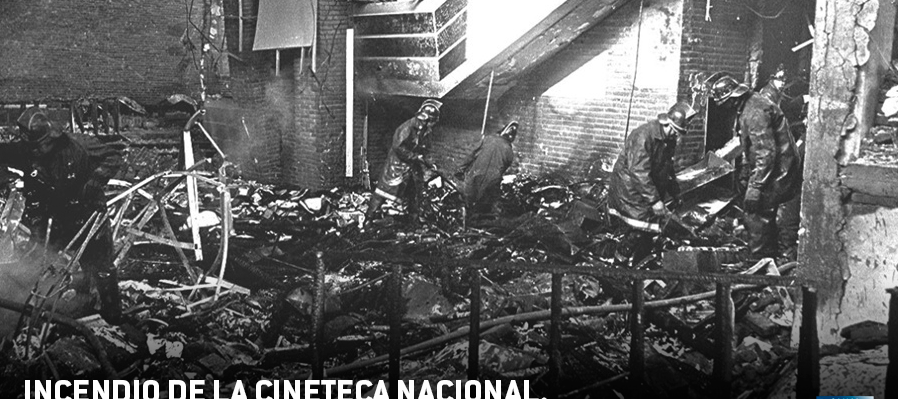 Incendio de la Cineteca Nacional