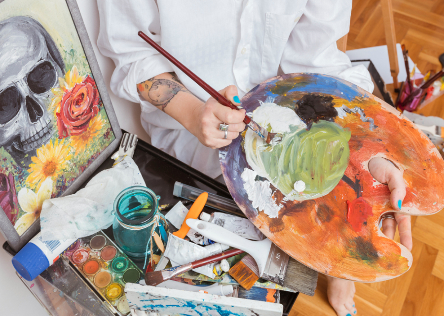 Imagen muestra de la actividad Iniciación a las artes plásticas