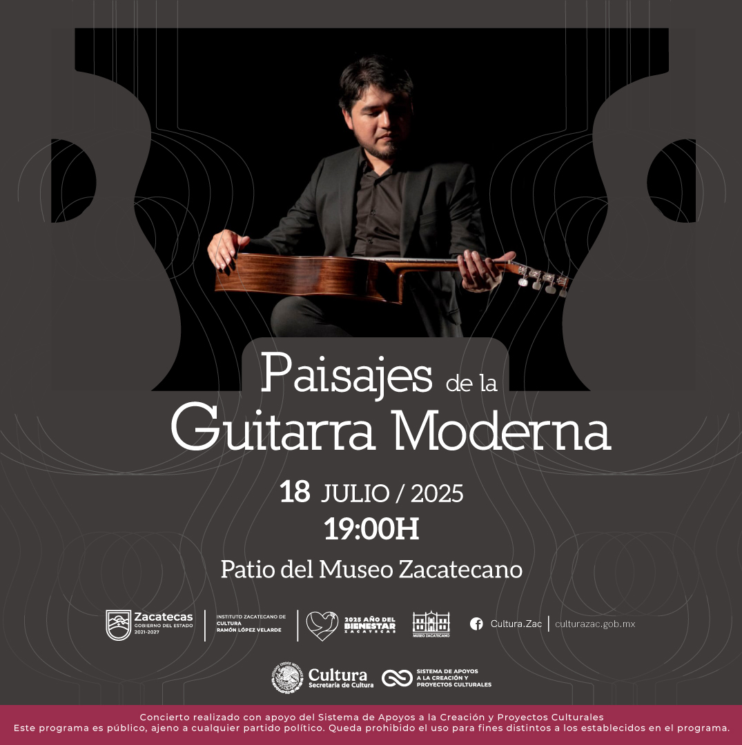 Imagen muestra de la actividad Paisajes de la Guitarra Moderna