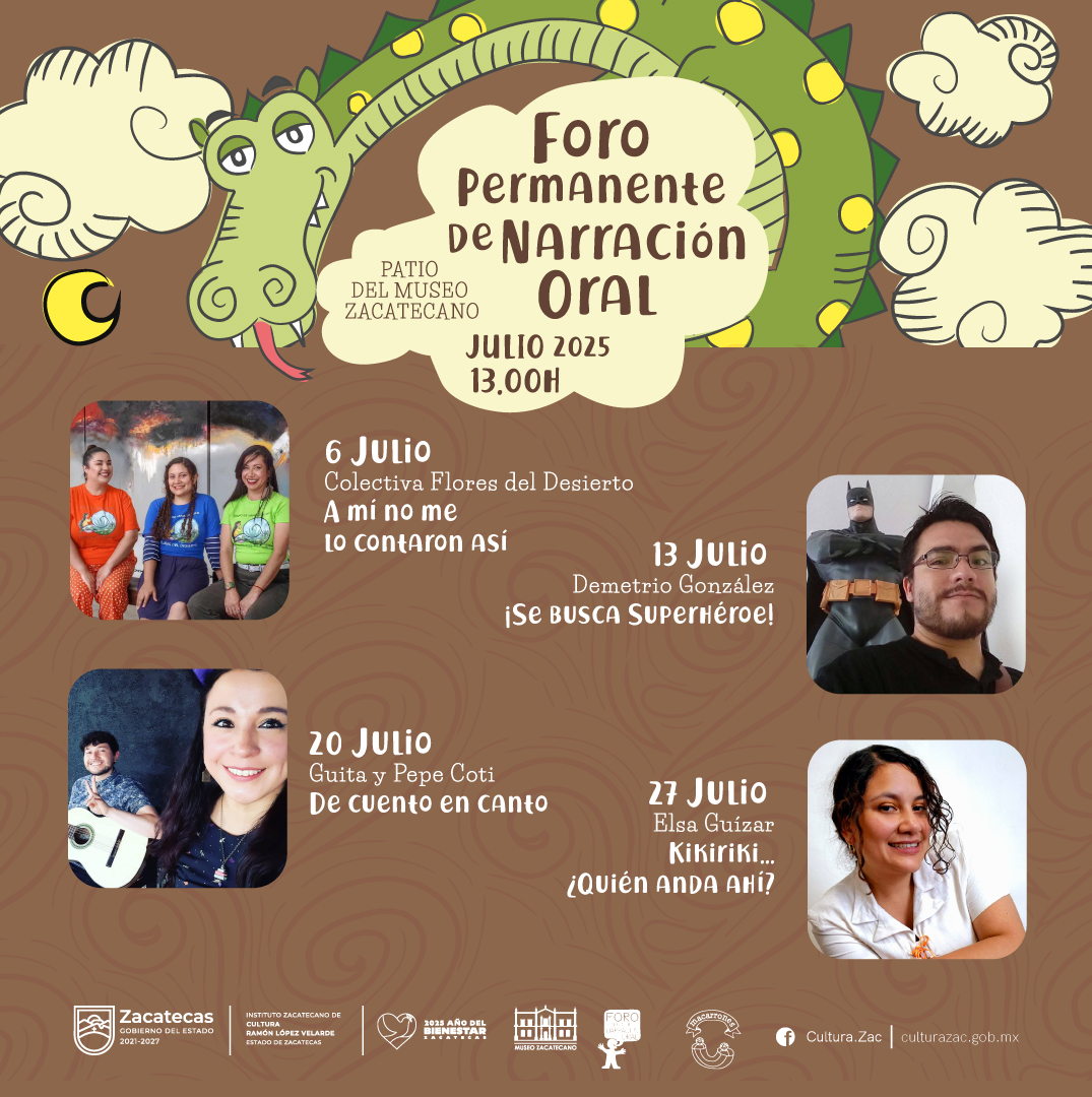 Imagen muestra de la actividad Foro Permanente de Narración Oral