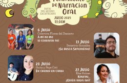 Imagen muestra de la actividad Foro Permanente de Narración Oral