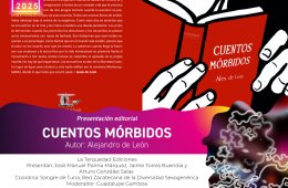 Imagen muestra de la actividad Presentación editorial "Cuentos mórbidos"