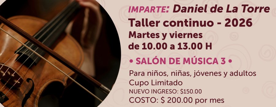 Taller de Violín