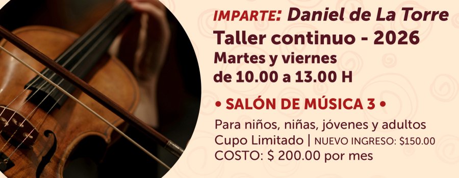 Taller: Violín