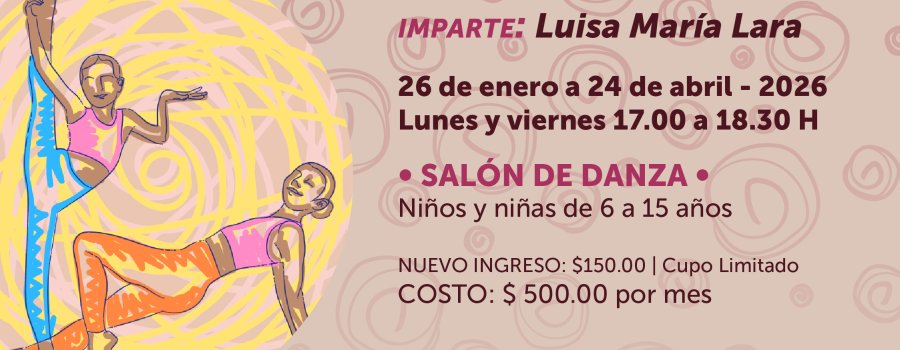 Taller de danza contemporánea para niñas y niños