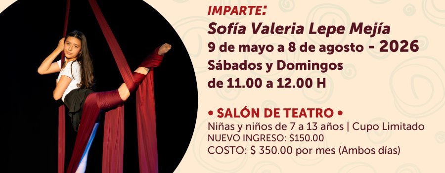 Taller: Danza aérea para niños