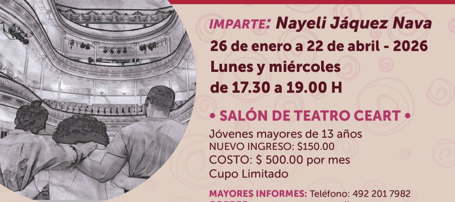 Taller de teatro para jóvenes